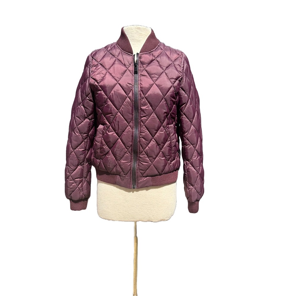 a.n.a Bomber Puffer Jacket